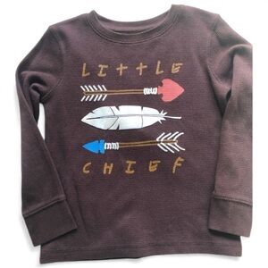 Falls Creek Little Chief Long Sleeve Thermal Shirt Boys Size 4T